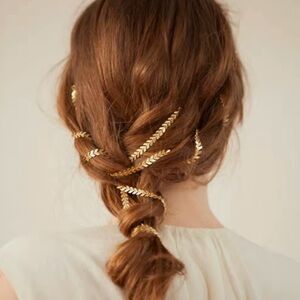 Braided Chain Tassels for hair Hair clip Chain Hairpin